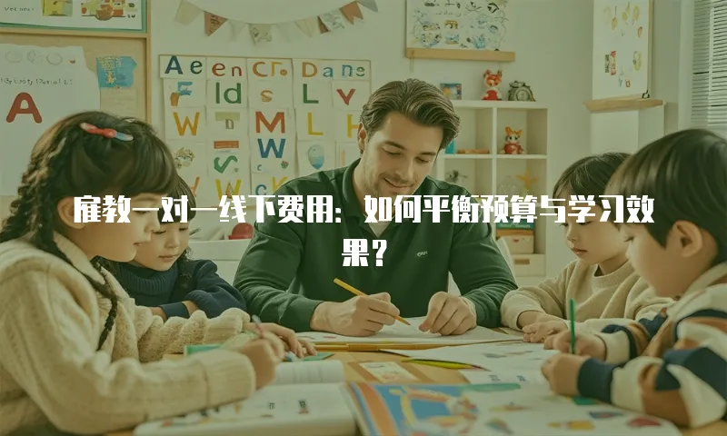 雇教一对一线下费用：如何平衡预算与学习效果？