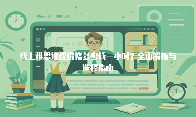 线上雅思课程价格多少钱一小时？全面解析与选择指南