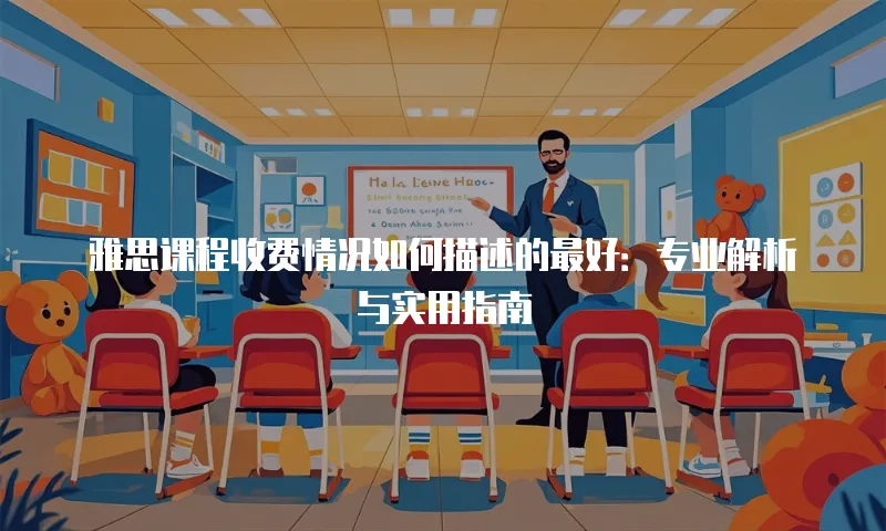 雅思课程收费情况如何描述的最好：专业解析与实用指南