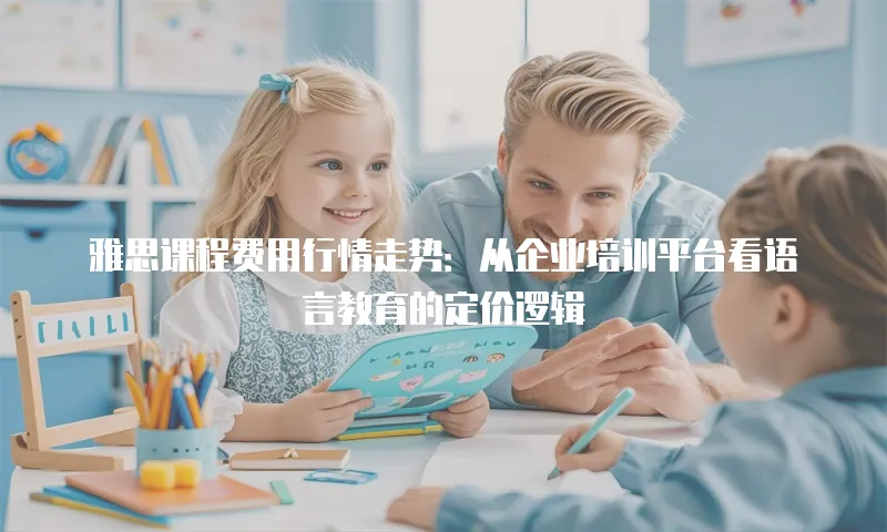 雅思课程费用行情走势：从企业培训平台看语言教育的定价逻辑