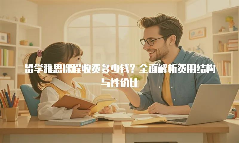 留学雅思课程收费多少钱？全面解析费用结构与性价比
