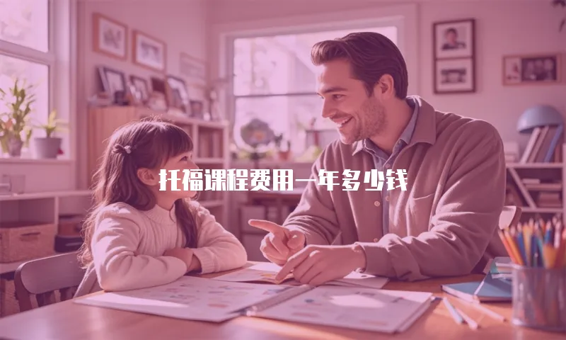 托福课程费用一年多少钱