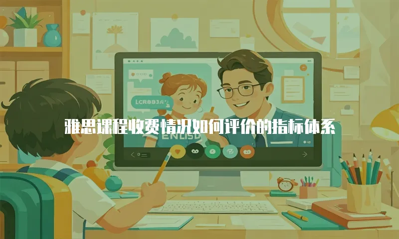 雅思课程收费情况如何评价的指标体系
