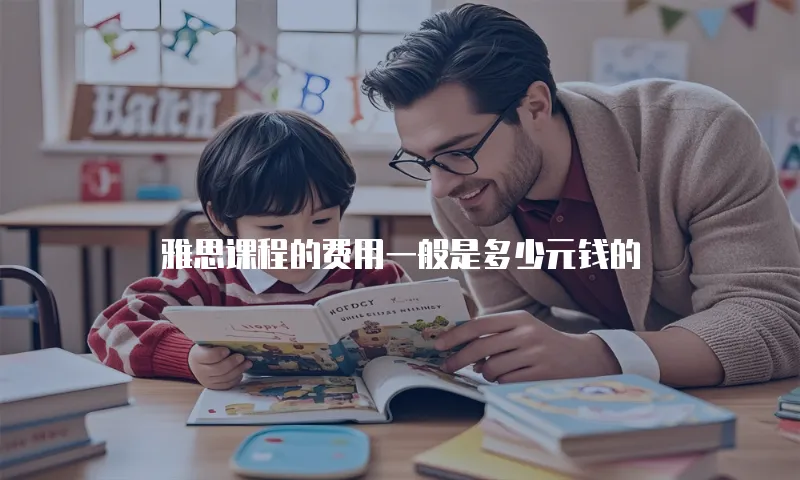 雅思课程的费用一般是多少元钱的