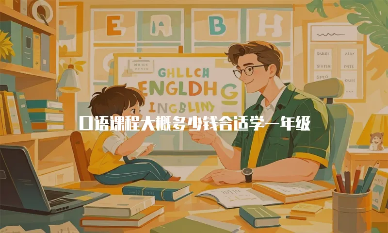 口语课程大概多少钱合适学一年级