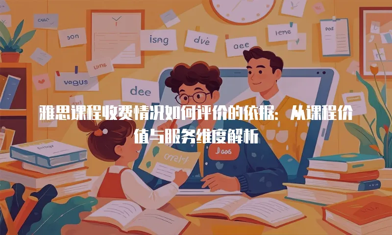 雅思课程收费情况如何评价的依据：从课程价值与服务维度解析