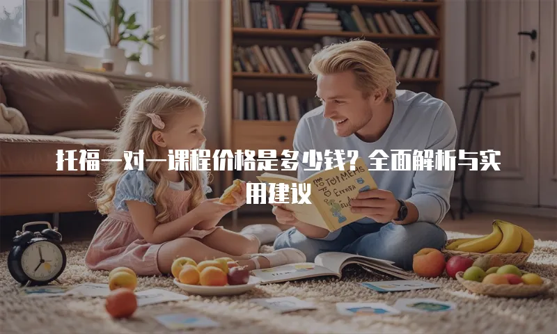 托福一对一课程价格是多少钱？全面解析与实用建议