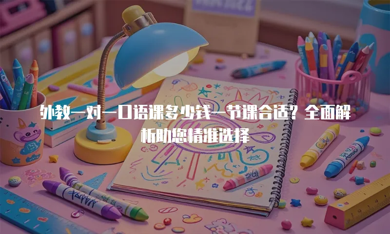 外教一对一口语课多少钱一节课合适？全面解析助您精准选择
