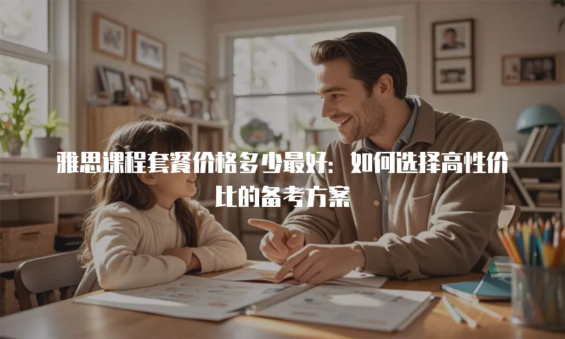 雅思课程套餐价格多少最好：如何选择高性价比的备考方案