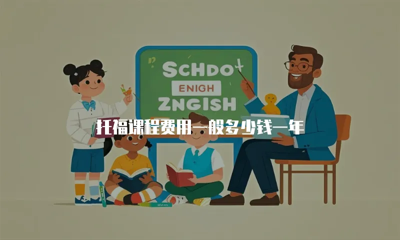 托福课程费用一般多少钱一年
