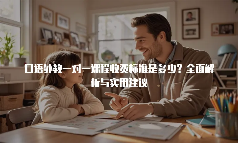 口语外教一对一课程收费标准是多少？全面解析与实用建议