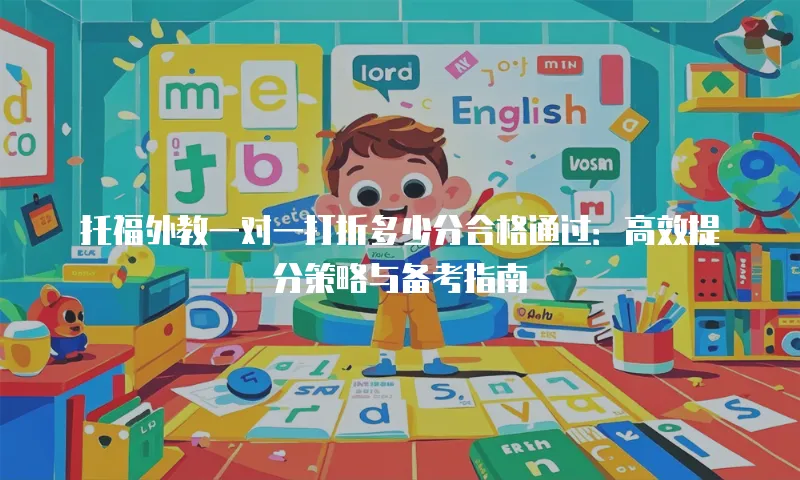 托福外教一对一打折多少分合格通过：高效提分策略与备考指南