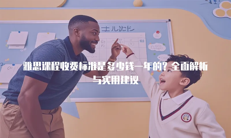 雅思课程收费标准是多少钱一年的？全面解析与实用建议