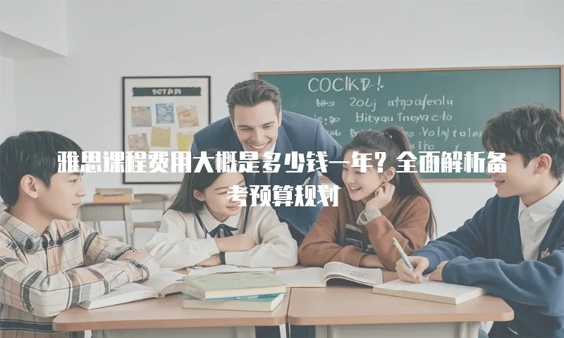 雅思课程费用大概是多少钱一年？全面解析备考预算规划