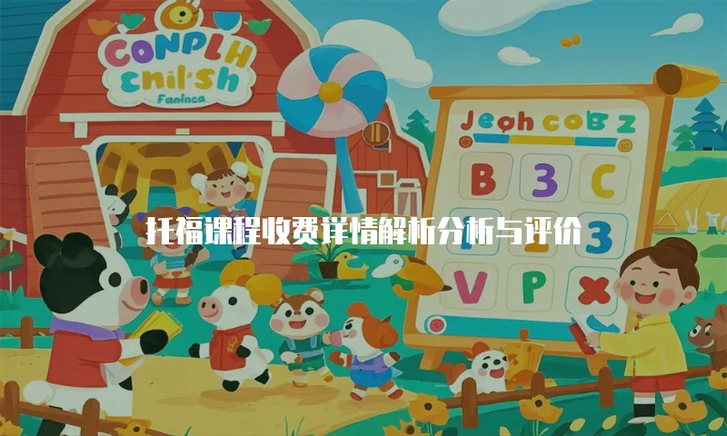 托福课程收费详情解析分析与评价