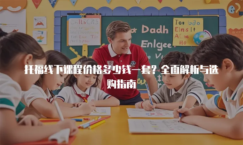 托福线下课程价格多少钱一套？全面解析与选购指南