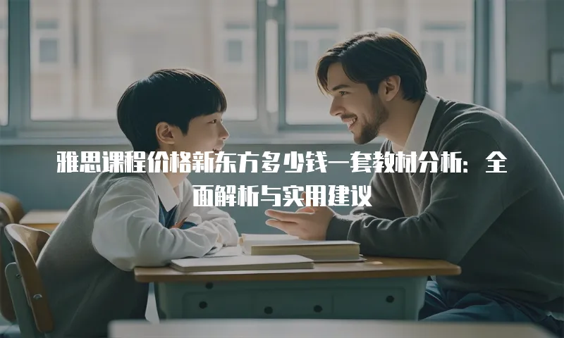 雅思课程价格新东方多少钱一套教材分析：全面解析与实用建议