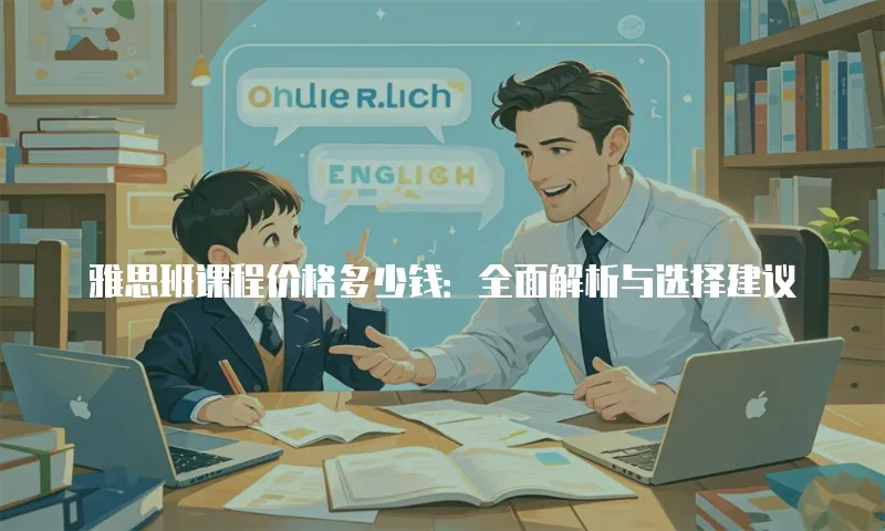 雅思班课程价格多少钱：全面解析与选择建议