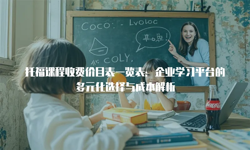 托福课程收费价目表一览表：企业学习平台的多元化选择与成本解析