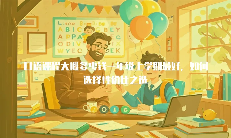 口语课程大概多少钱一年级上学期最好，如何选择性价比之选