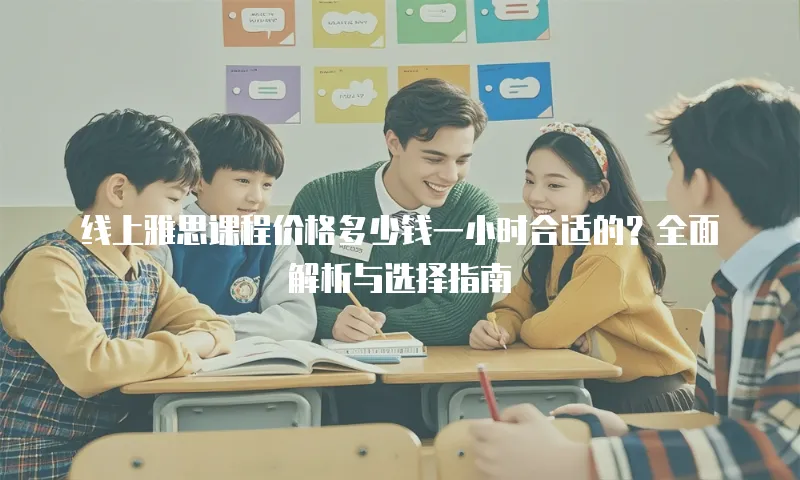 线上雅思课程价格多少钱一小时合适的？全面解析与选择指南