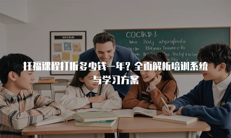 托福课程打折多少钱一年？全面解析培训系统与学习方案