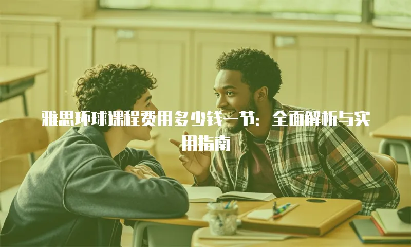雅思环球课程费用多少钱一节：全面解析与实用指南