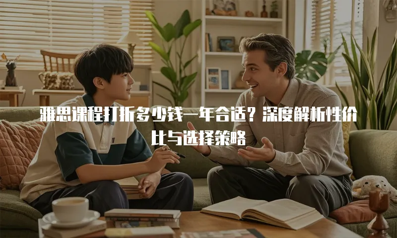 雅思课程打折多少钱一年合适？深度解析性价比与选择策略