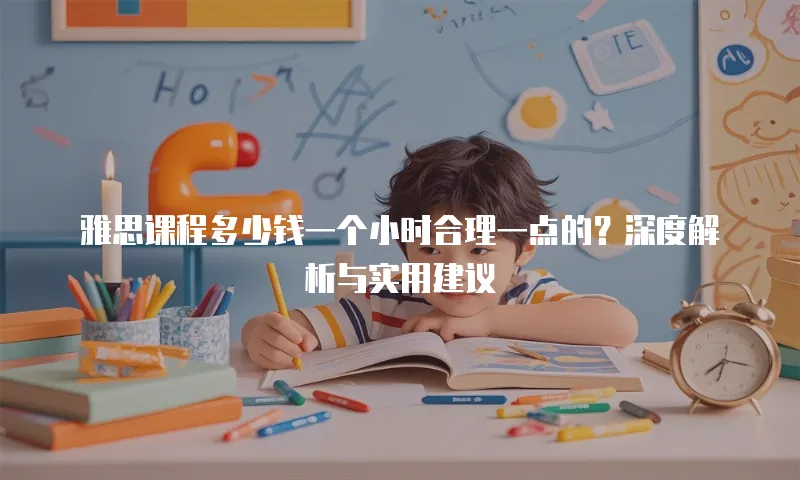 雅思课程多少钱一个小时合理一点的？深度解析与实用建议