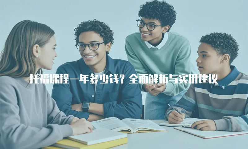 托福课程一年多少钱？全面解析与实用建议