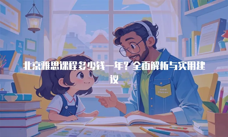 北京雅思课程多少钱一年？全面解析与实用建议