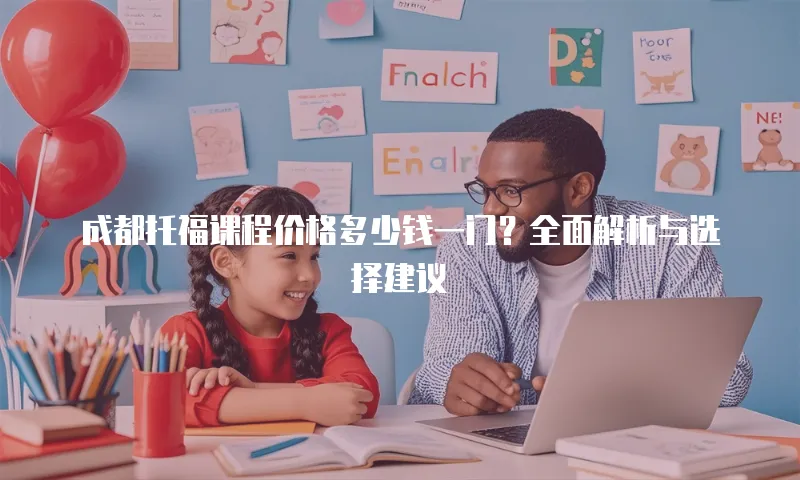 成都托福课程价格多少钱一门？全面解析与选择建议