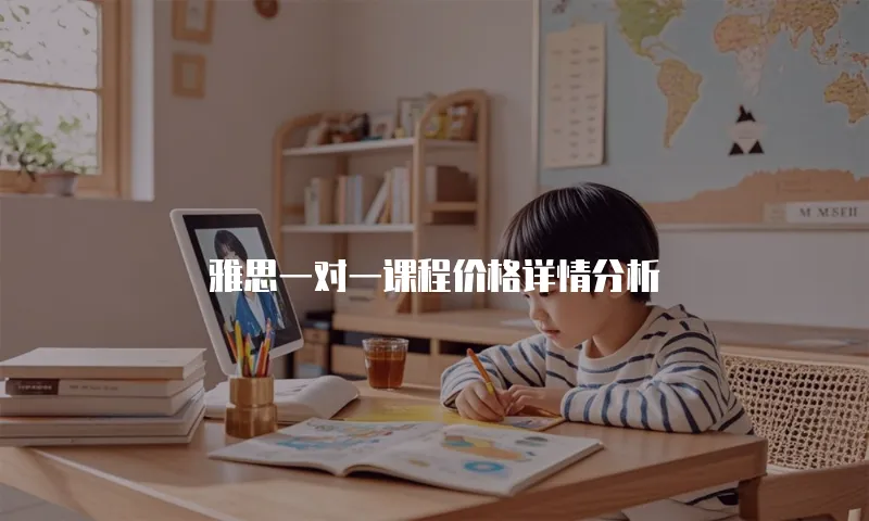 雅思一对一课程价格详情分析