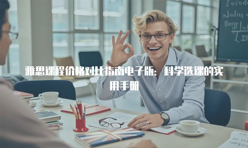 雅思课程价格对比指南电子版：科学选课的实用手册