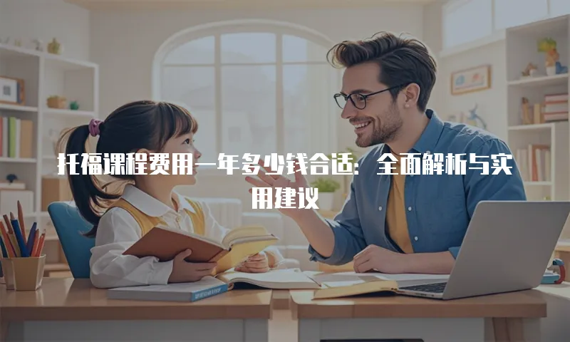 托福课程费用一年多少钱合适：全面解析与实用建议