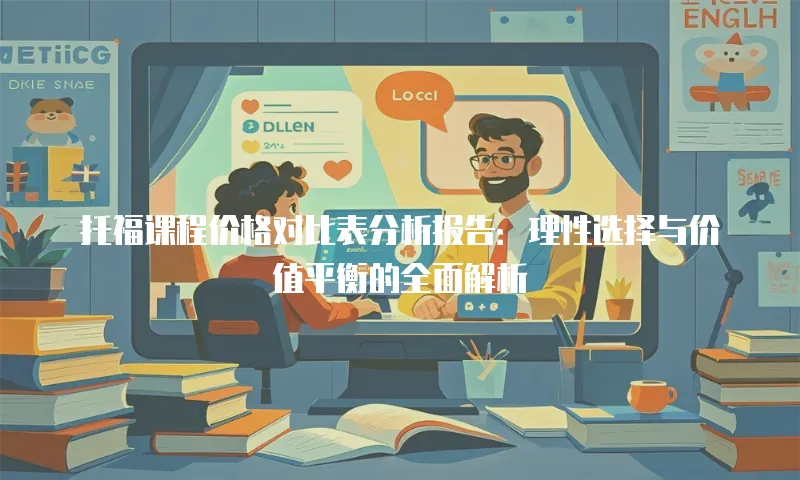 托福课程价格对比表分析报告：理性选择与价值平衡的全面解析