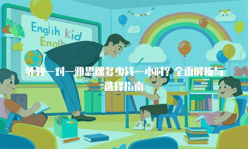 外教一对一雅思课多少钱一小时？全面解析与选择指南