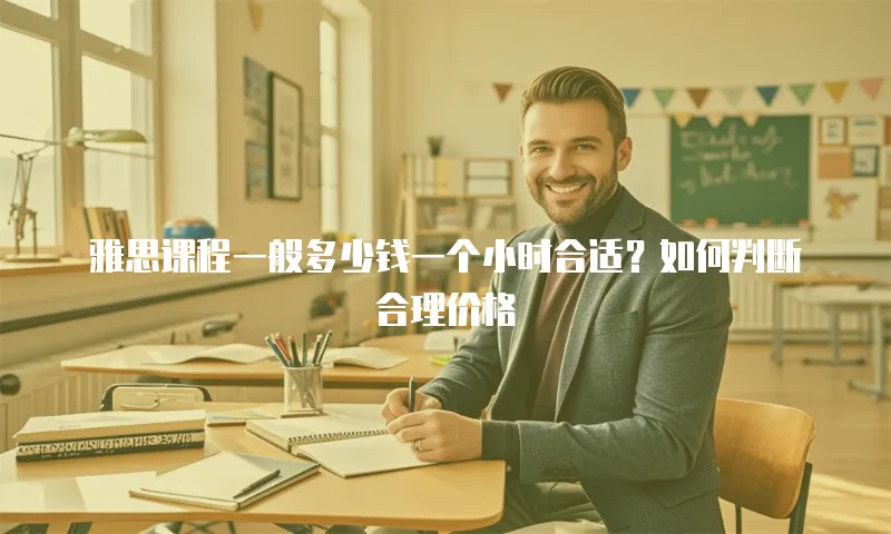 雅思课程一般多少钱一个小时合适？如何判断合理价格