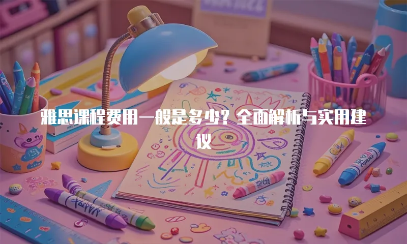 雅思课程费用一般是多少？全面解析与实用建议