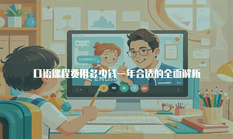 口语课程费用多少钱一年合适的全面解析