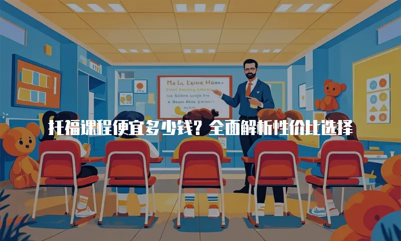 托福课程便宜多少钱？全面解析性价比选择