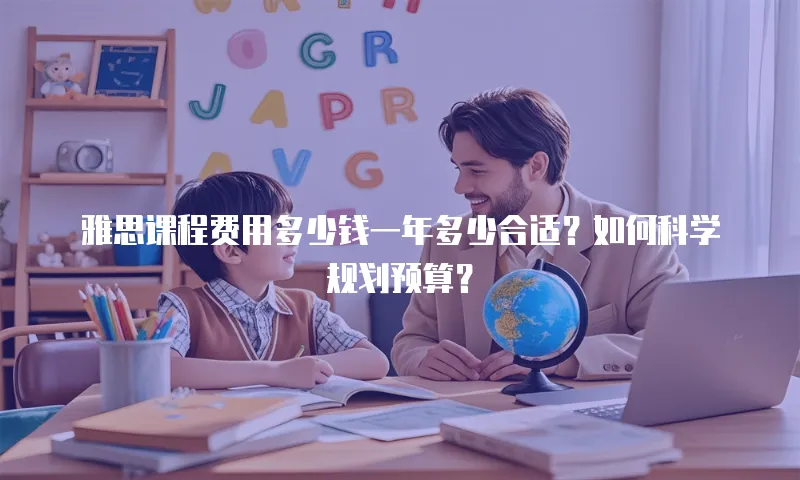 雅思课程费用多少钱一年多少合适？如何科学规划预算？