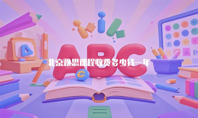 北京雅思课程收费多少钱一年