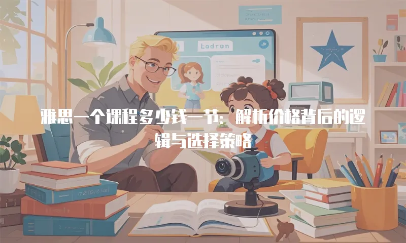 雅思一个课程多少钱一节：解析价格背后的逻辑与选择策略
