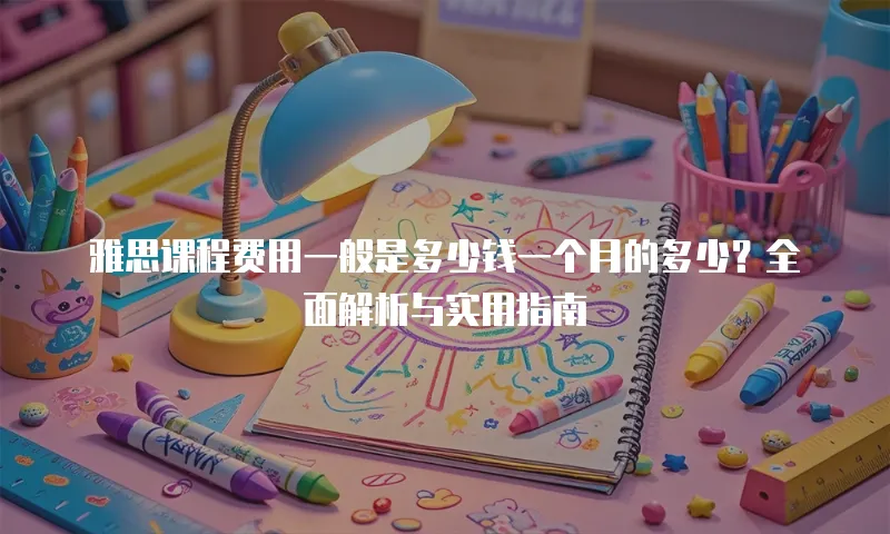 雅思课程费用一般是多少钱一个月的多少？全面解析与实用指南
