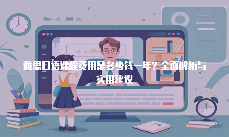 雅思口语课程费用是多少钱一年？全面解析与实用建议