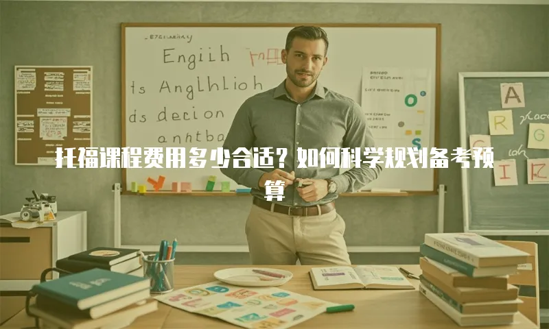 托福课程费用多少合适？如何科学规划备考预算