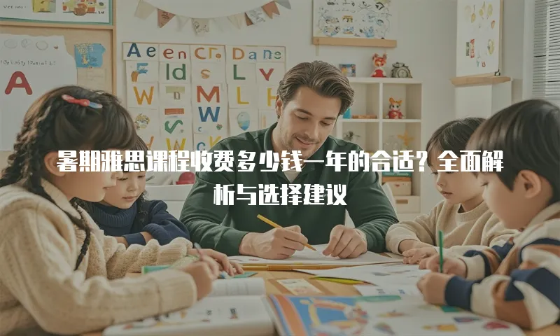 暑期雅思课程收费多少钱一年的合适？全面解析与选择建议
