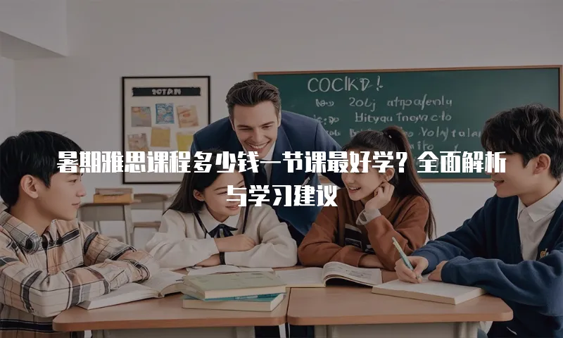 暑期雅思课程多少钱一节课最好学？全面解析与学习建议