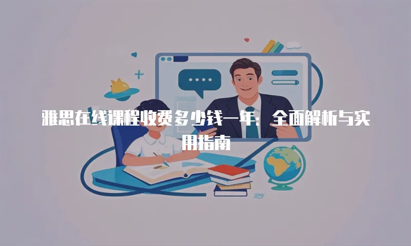 雅思在线课程收费多少钱一年：全面解析与实用指南